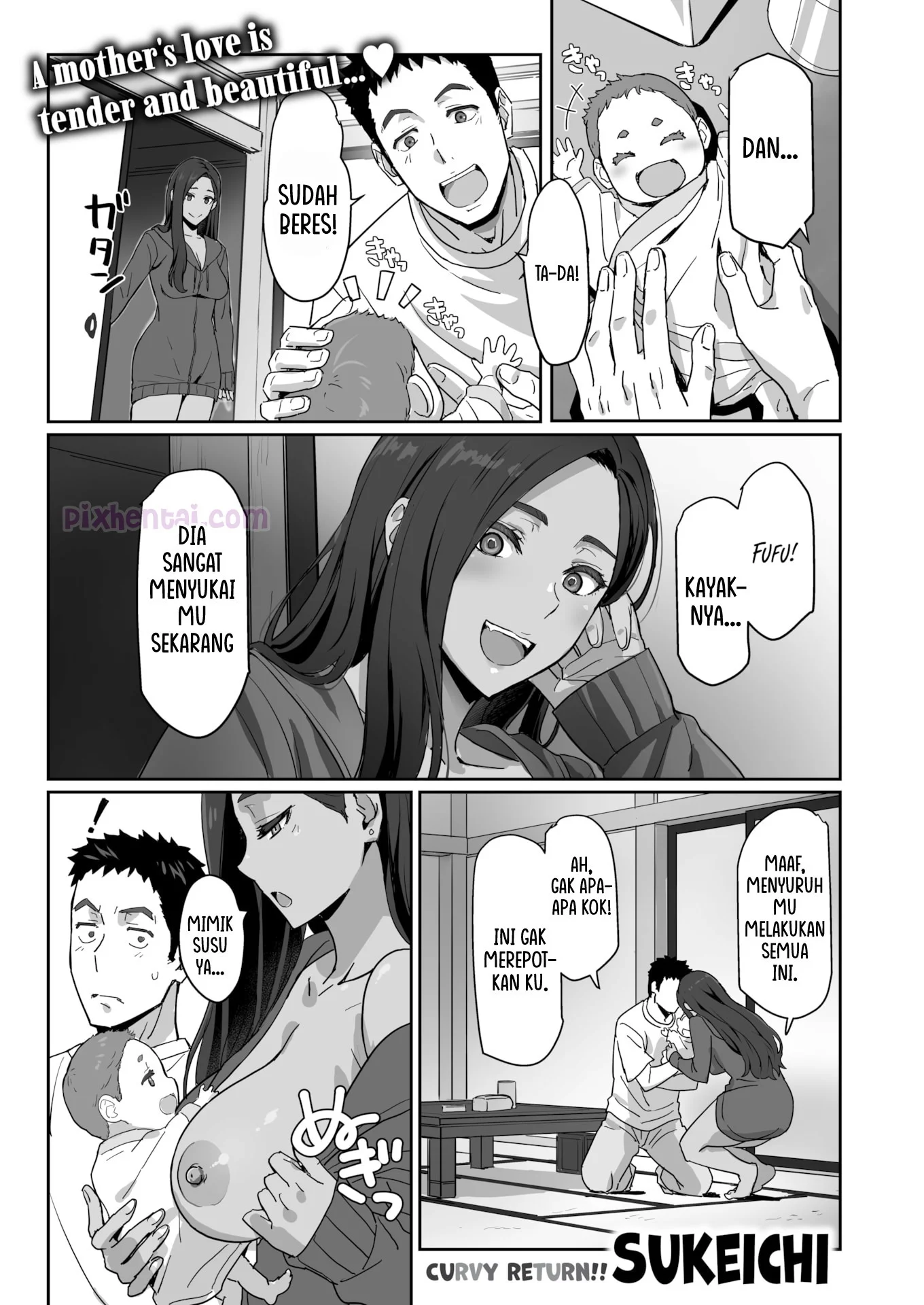 Komik hentai xxx manga sex bokep A Mothers Love is Tender and Beautiful 1